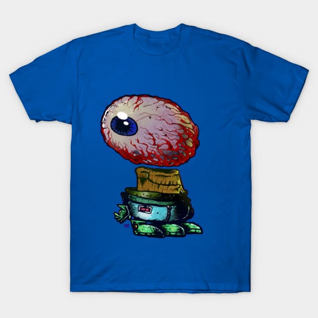 BIG EYEBALL ALIEN DUDE T-Shirt by MatheussBerant